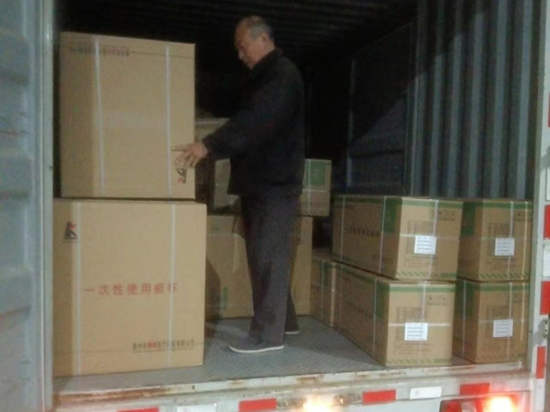發(fā)貨現場